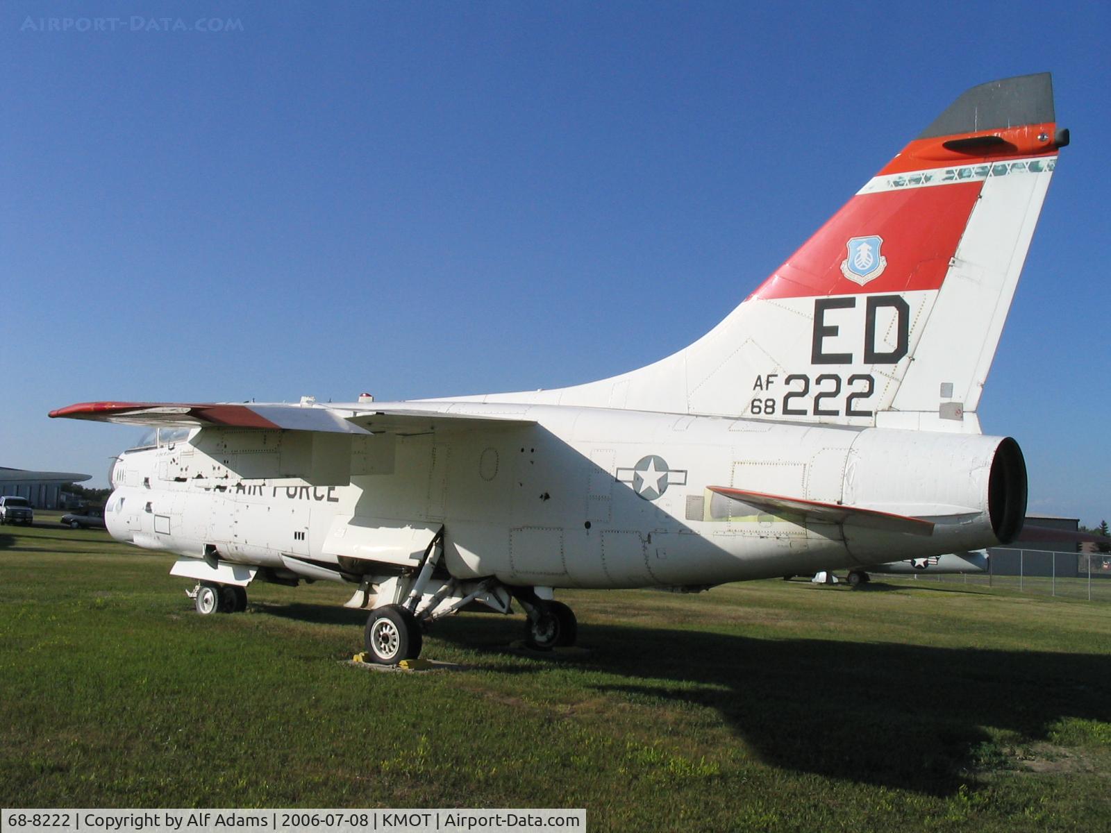 68-8222, 1968 LTV A-7D  Corsair II C/N D-008, Displayed at the Dakota Territory Air Museum, Minot, ND in 2006.