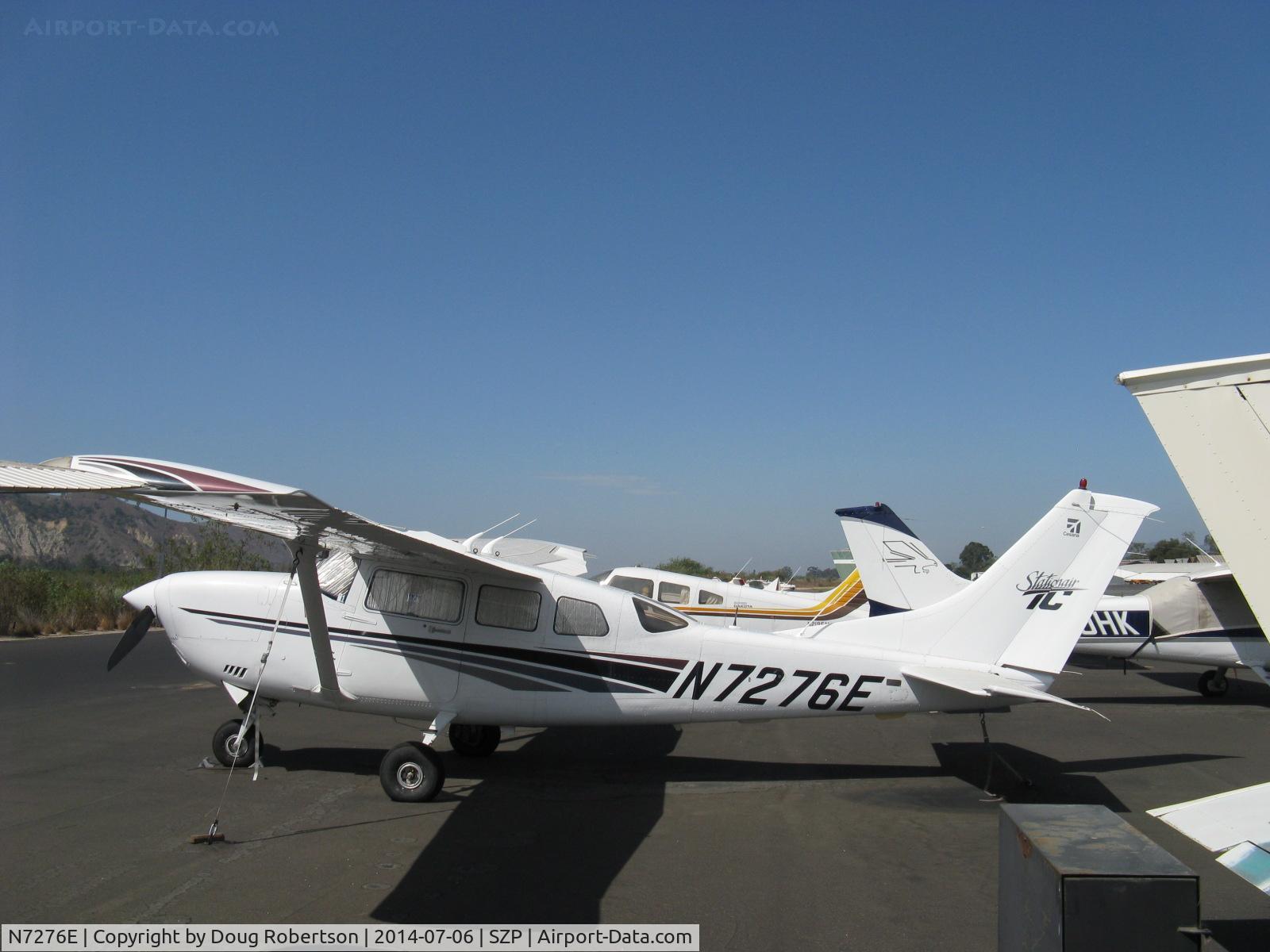 N7276E, 1999 Cessna T206H Turbo Stationair C/N T20608089, 1999 Cessna T206H TURBO STATIONAIR TC, Lycoming TIO-540- AC1A 310 Hp