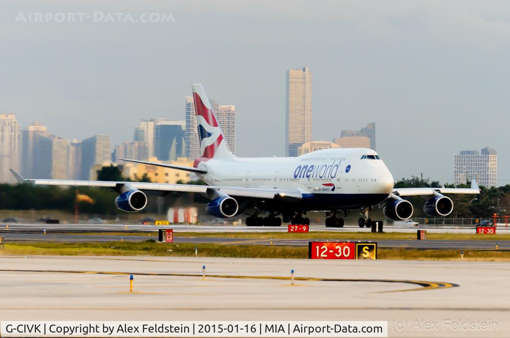 G-CIVK, 1997 Boeing 747-436 C/N 25818, Miami
