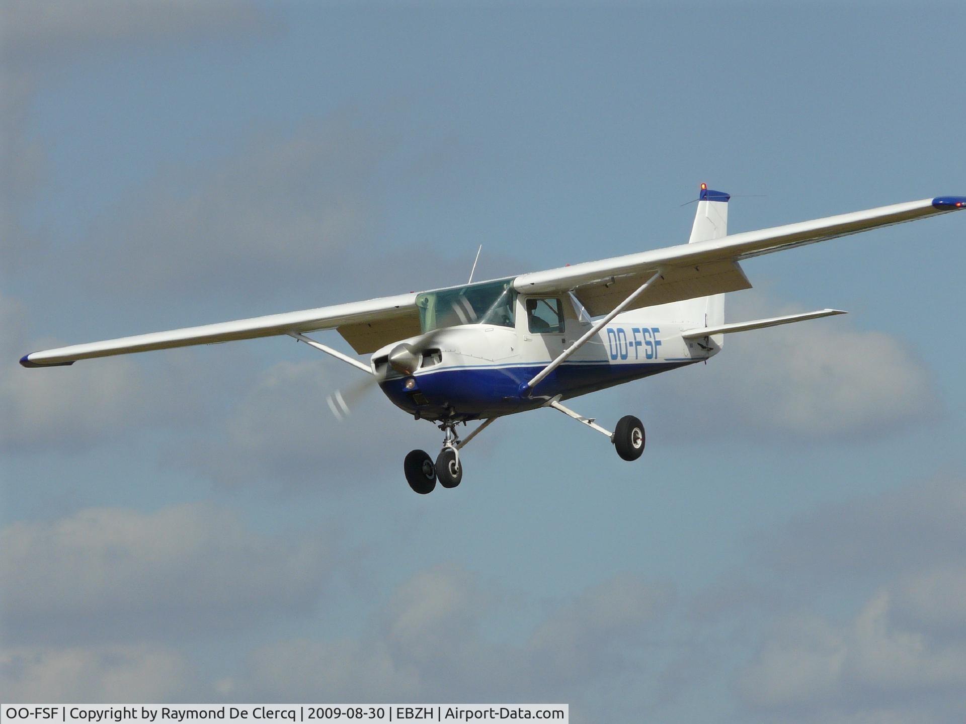 OO-FSF, 1978 Cessna 150M Commuter C/N 150-77651, Landing at Kiewit airfield,c/n 150-77651.
