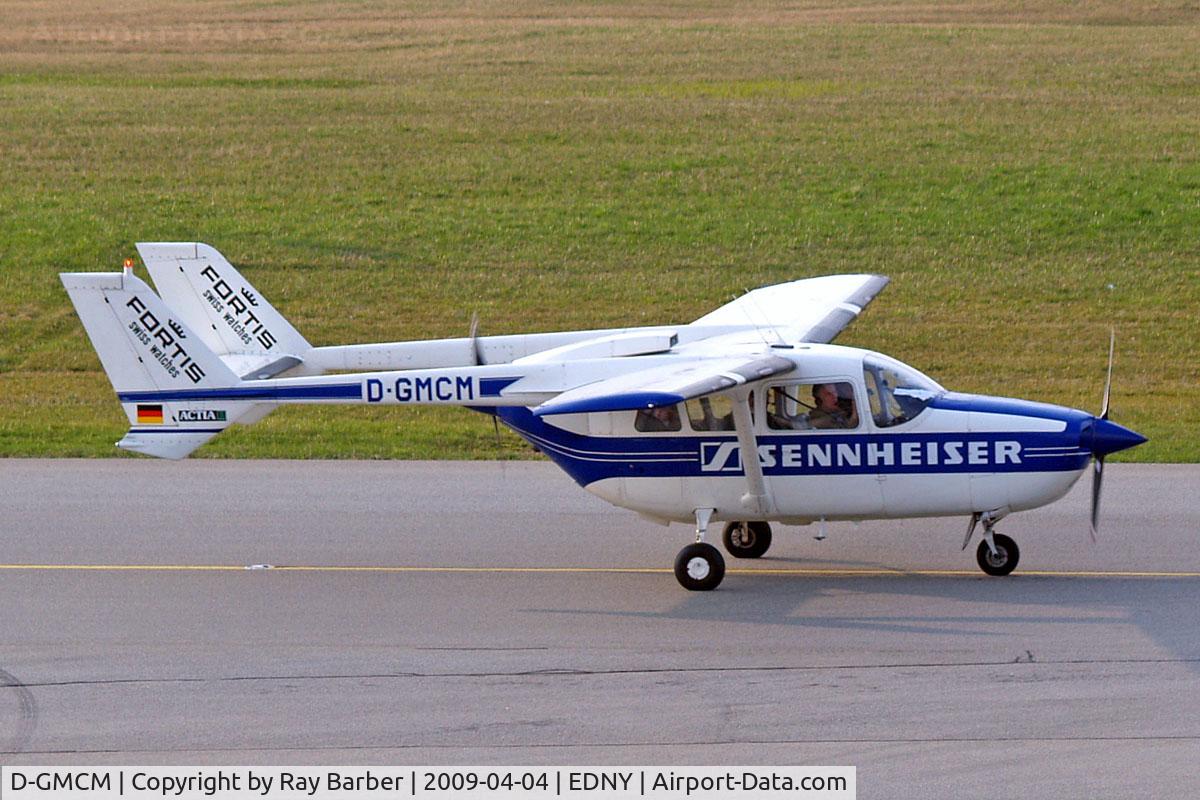 D-GMCM, 1972 Reims F337F Super Skymaster C/N F3370047, D-GMCM   R/Cessna F.337F Super Skymaster [0047] Friedrichshafen~D 04/04/2009