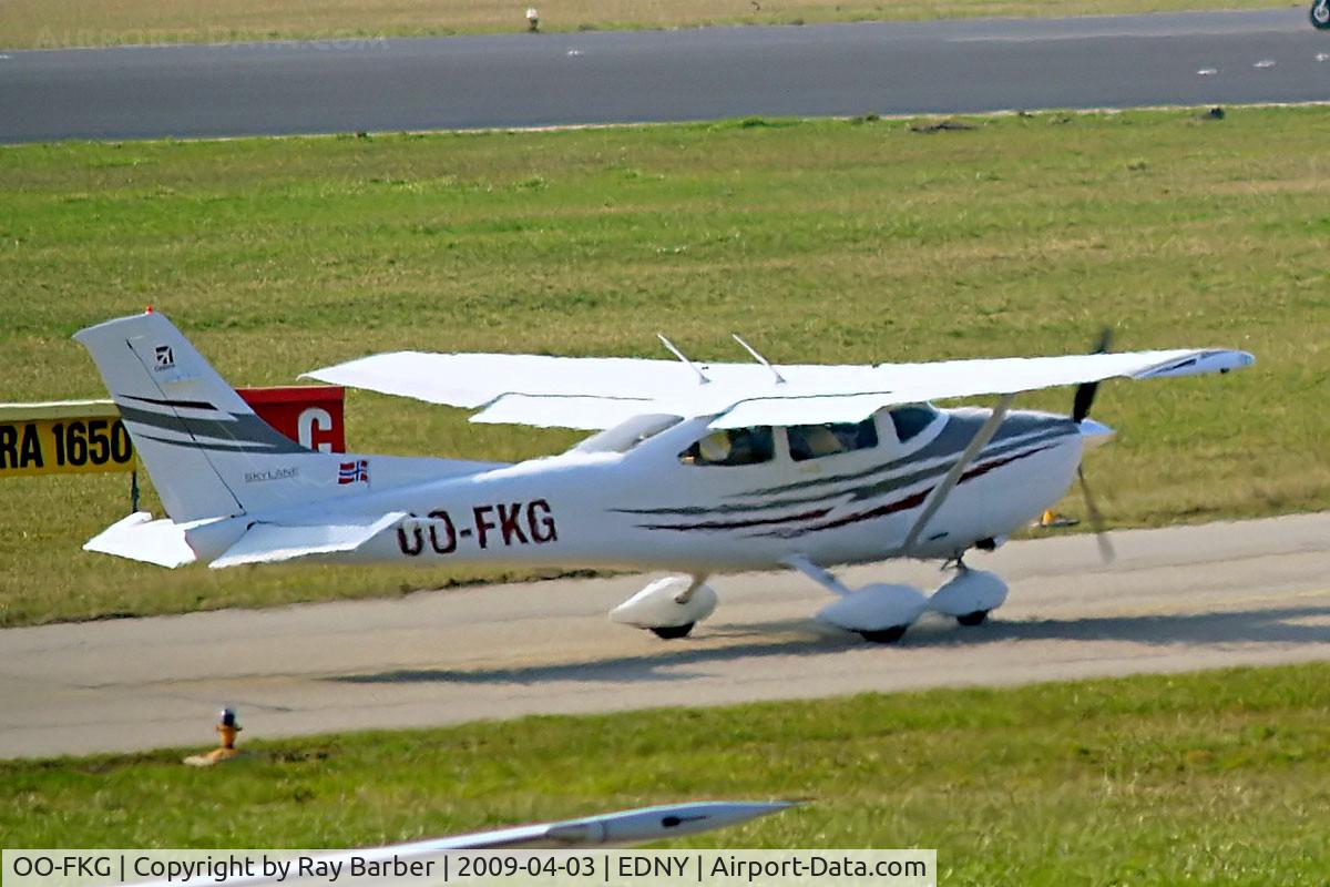 OO-FKG, 2005 Cessna 182T Skylane C/N 18281696, Cessna 182T Skylane [182-81696] Friedrichshafen~D 03/04/2009