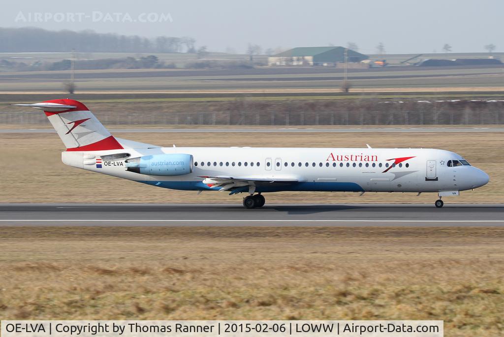 OE-LVA, 1994 Fokker 100 (F-28-0100) C/N 11490, Austrian