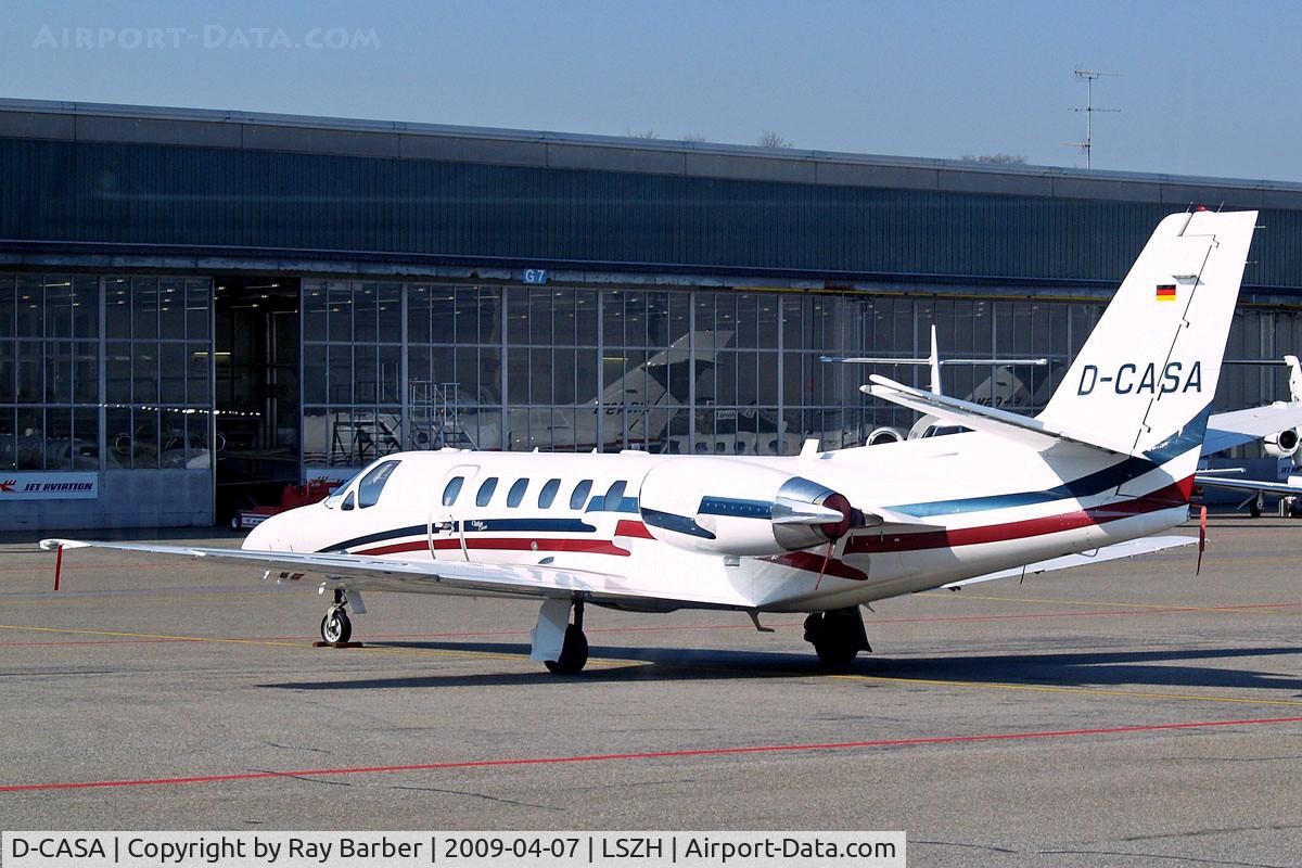 D-CASA, 2000 Cessna 560 Citation Encore C/N 560-0544, Cessna Citation Encore [560-0544] Zurich~HB 07/04/2009