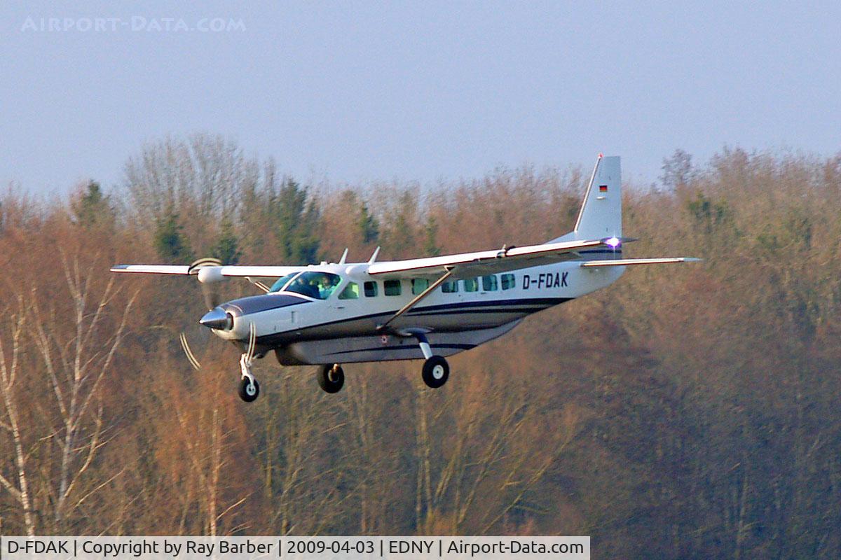 D-FDAK, 2008 Cessna 208B Grand Caravan C/N 208B2038, Cessna 208B Grand Caravan [208B-2038] Friedrichshafen~D 03/04/2009