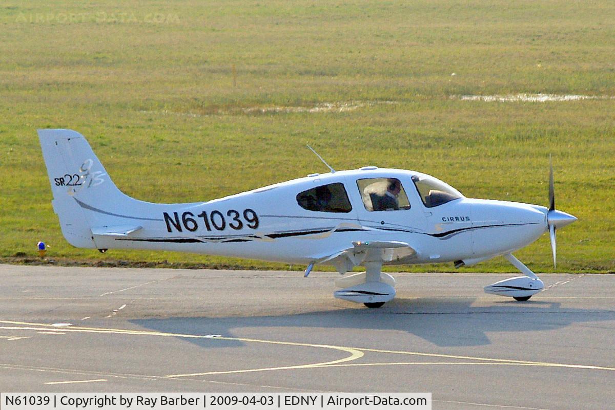 N61039, 2005 Cirrus SR22 GTS C/N 1423, Cirrus Design SR-22GTS [1423] Friedrichshafen~D 03/04/2009