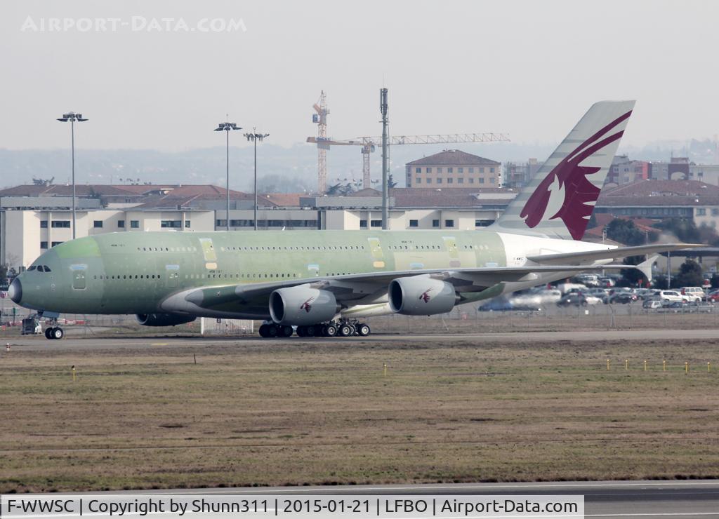 F-WWSC, 2015 Airbus A380-861 C/N 0181, C/n 0181 - For Qatar Airways