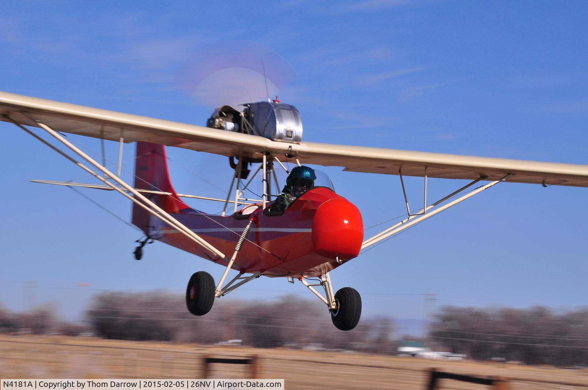 N4181A, 1966 Aerosport Woody Pusher C/N 1 (N4181A), picture taken at 26NV