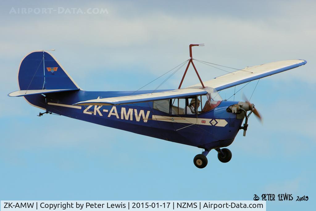 ZK-AMW, 1936 Aeronca 100 C/N AB105, C J M Netherclift, Napier
