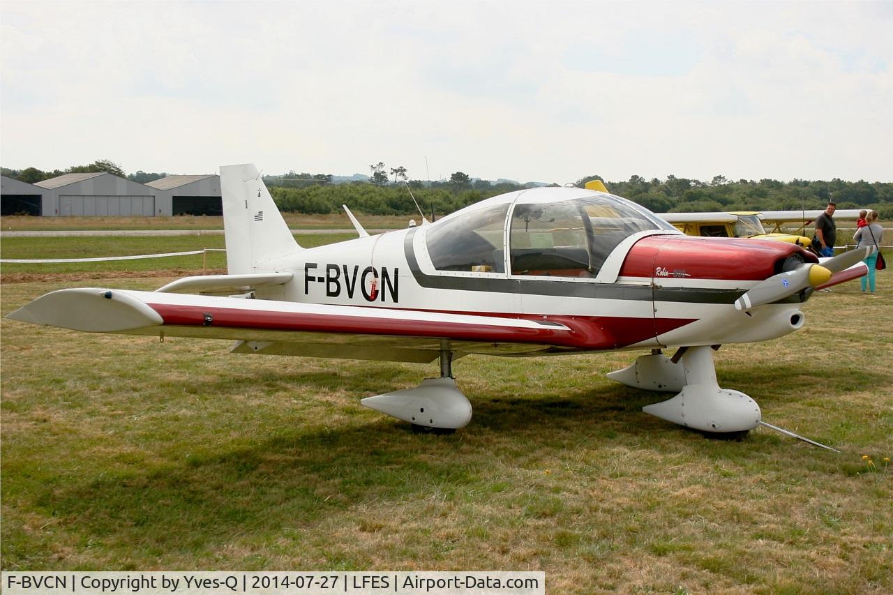 F-BVCN, 1974 Robin HR-200-100 Club C/N 22, Robin HR-200-100 Club, Static display, Guiscriff airfield (LFES) open day 2014