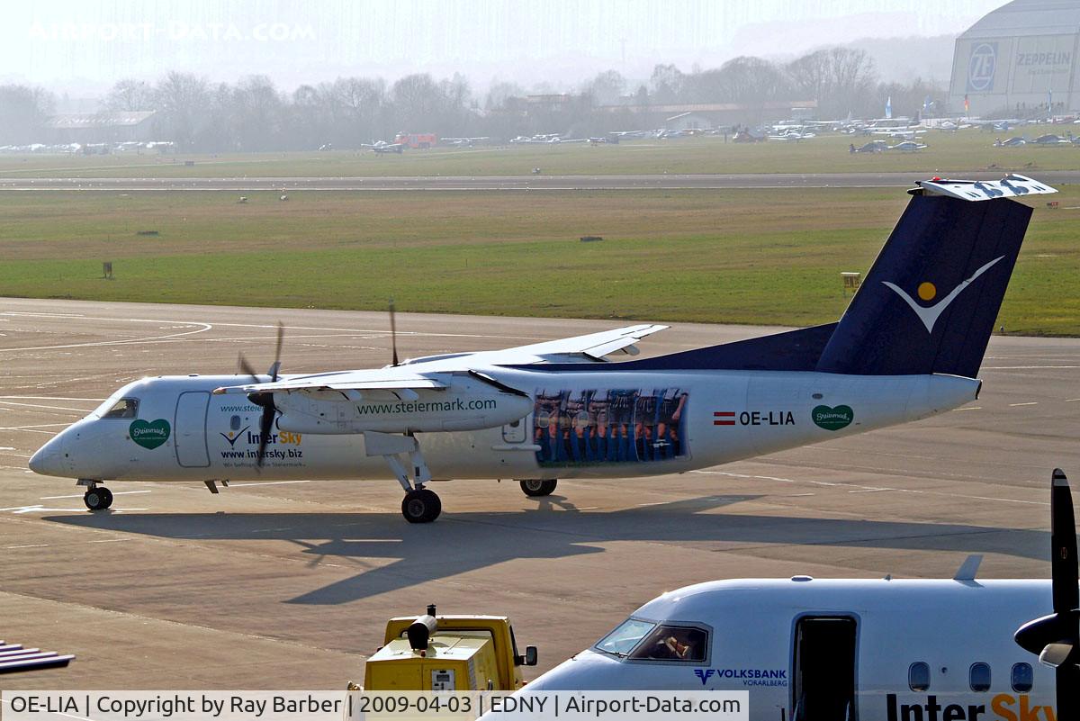 OE-LIA, 1997 De Havilland Canada DHC-8-314 Dash 8 C/N 505, De Havilland Canada DHC-8Q-314 Dash 8 [505] (Intersky) Friedrichshafen~D 03/04/2009