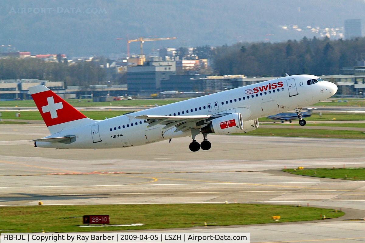 HB-IJL, 1996 Airbus A320-214 C/N 603, Airbus A320-214 [0603] (Swiss International Air Lines) Zurich~HB 05/04/2009