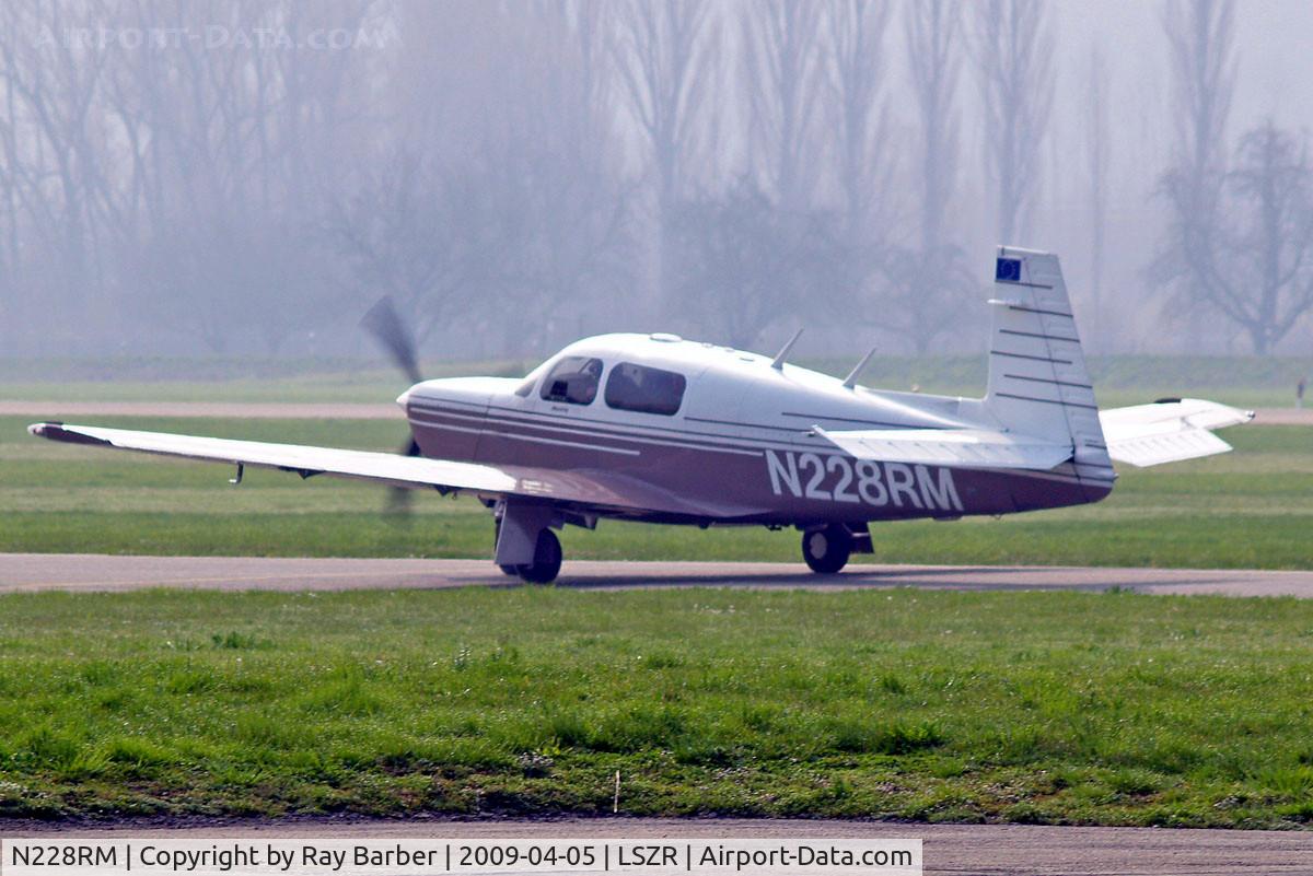 N228RM, 1990 Mooney M20K C/N 25-1230, Mooney M.20K Model 252 [25-1230] Altenrhein~HB 05/04/2009