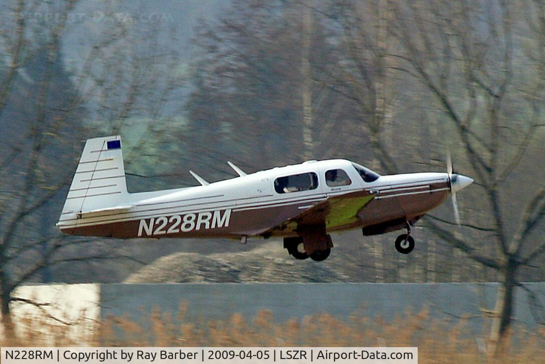 N228RM, 1990 Mooney M20K C/N 25-1230, Mooney M.20K Model 252 [25-1230] Altenrhein~HB 05/04/2009