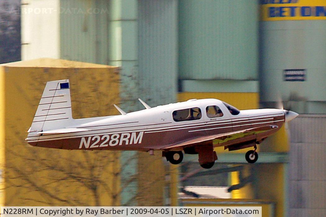 N228RM, 1990 Mooney M20K C/N 25-1230, Mooney M.20K Model 252 [25-1230] Altenrhein~HB 05/04/2009
