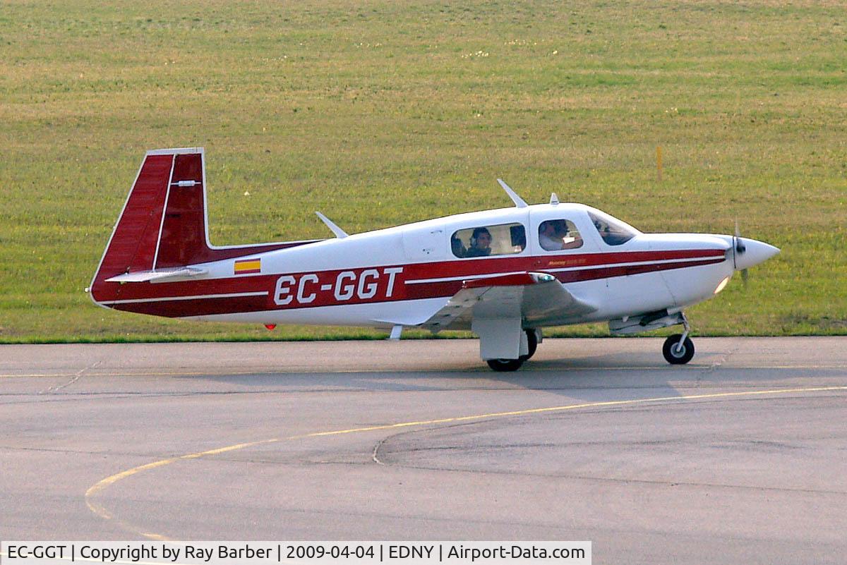 EC-GGT, 1988 Mooney M20J 201 C/N 24-3076, Mooney M.20J Model 205 [24-3076] Friedrichshafen~D 04/04/2009