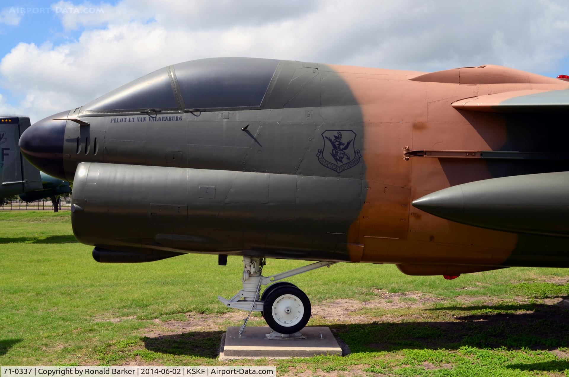 71-0337, 1971 LTV A-7D Corsair II C/N D-248, LMTC Parade field