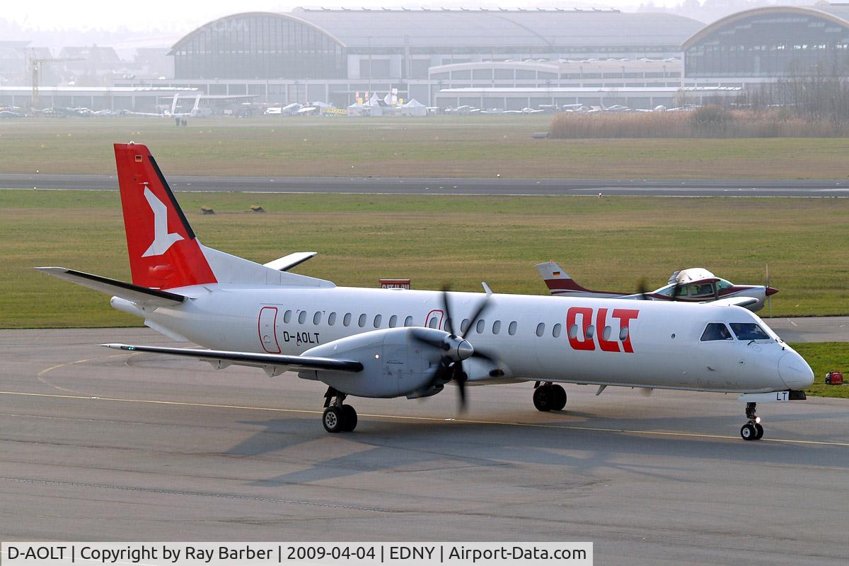 D-AOLT, 1996 Saab 2000 C/N 2000-037, SAAB 2000 [037] (OLT) Friedrichshafen~D 04/04/2009