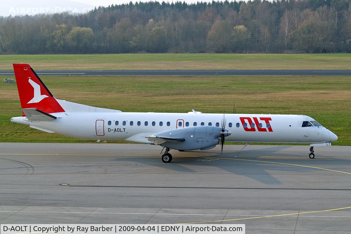 D-AOLT, 1996 Saab 2000 C/N 2000-037, SAAB 2000 [037] (OLT) Friedrichshafen~D 04/04/2009