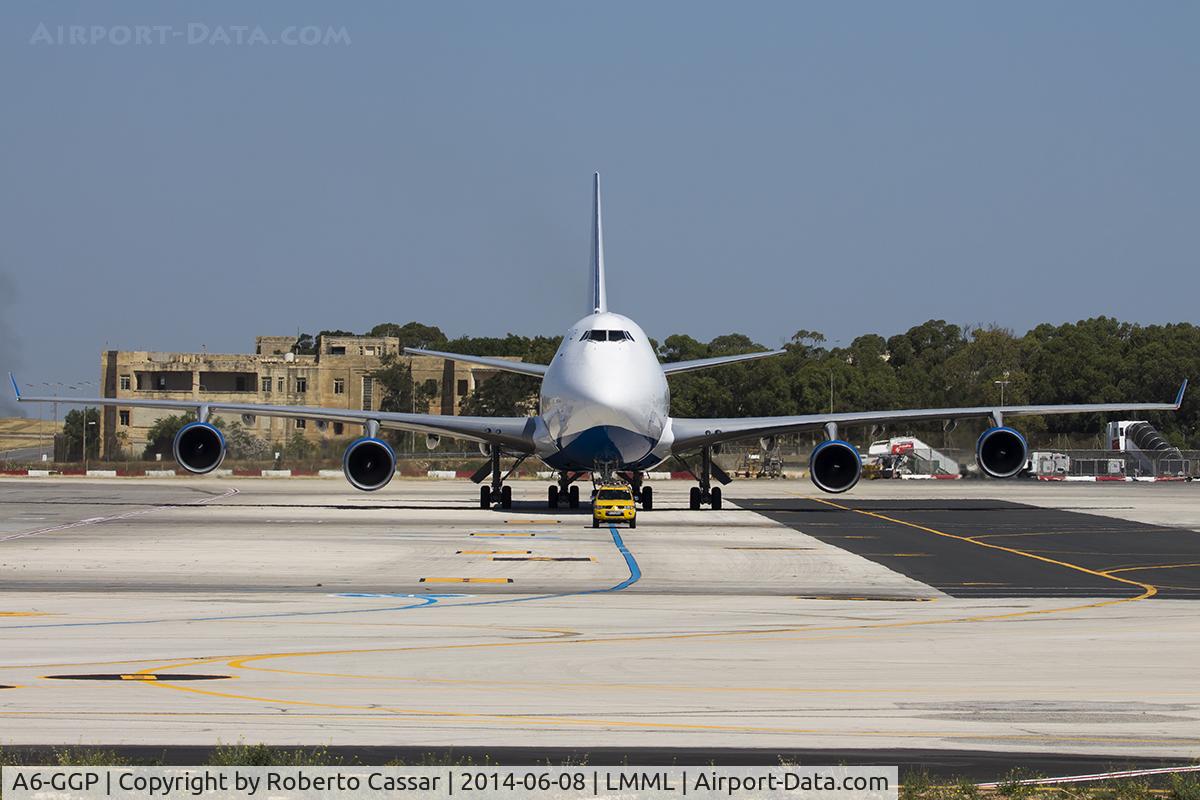 A6-GGP, 1995 Boeing 747-412F/SCD C/N 28032, Park 9