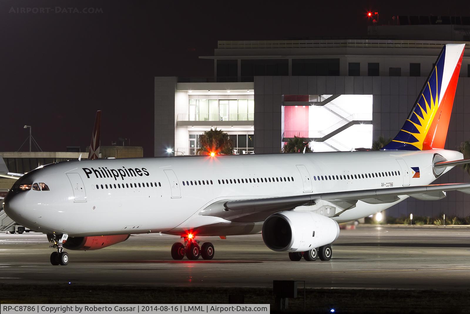 RP-C8786, 2013 Airbus A330-343X C/N 1482, Arriving at Park 9