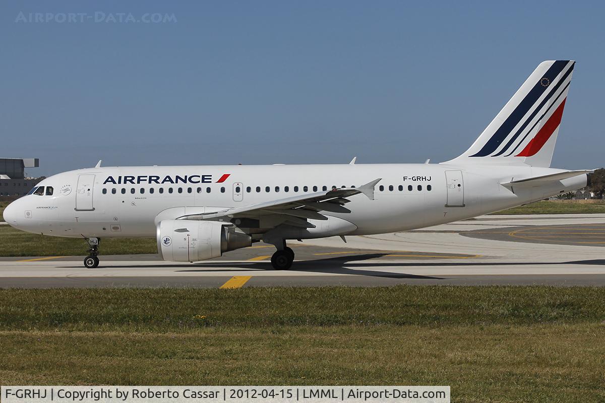 F-GRHJ, 2000 Airbus A319-111 C/N 1176, On Charlie