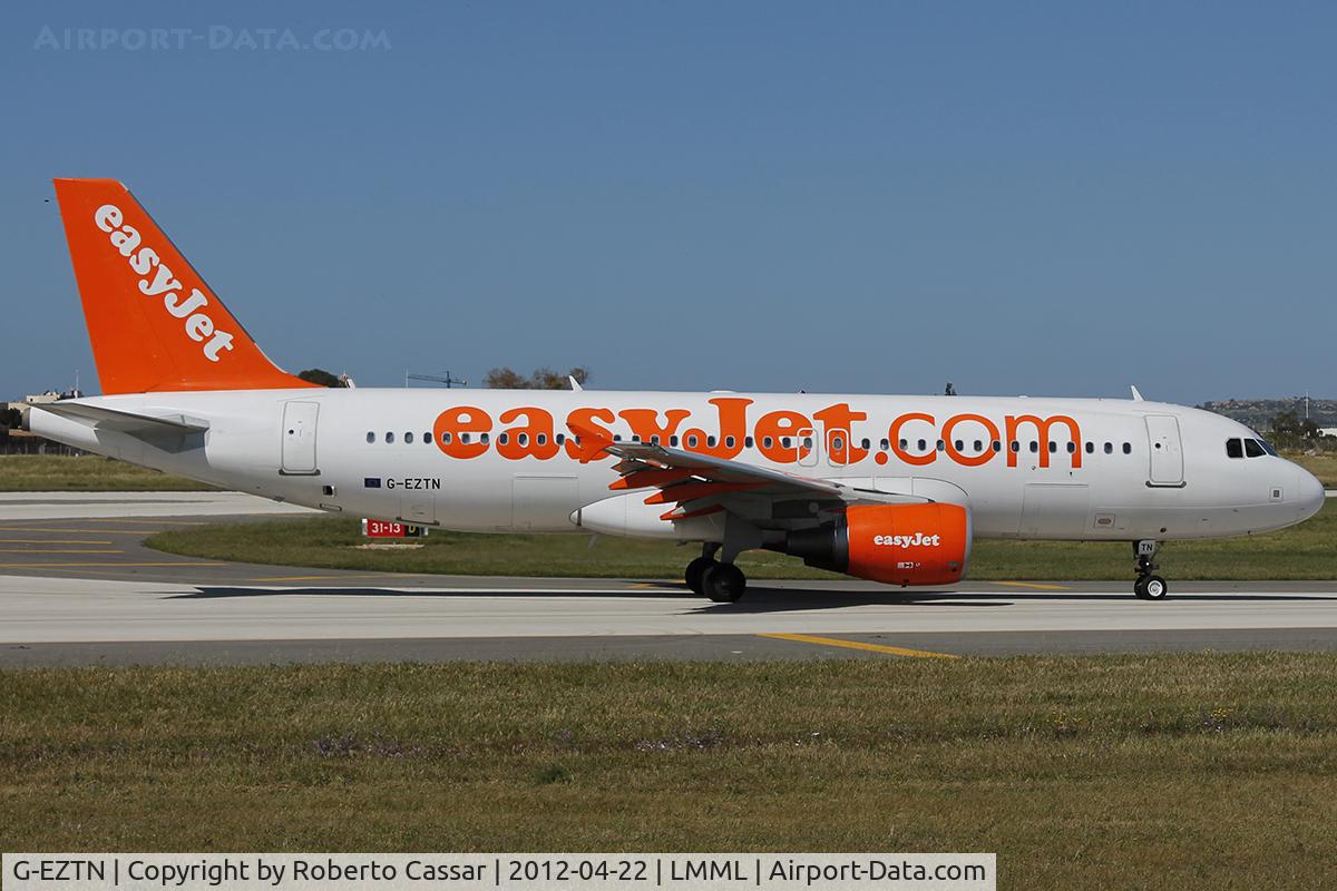 G-EZTN, 2009 Airbus A320-214 C/N 4006, Entering park 9