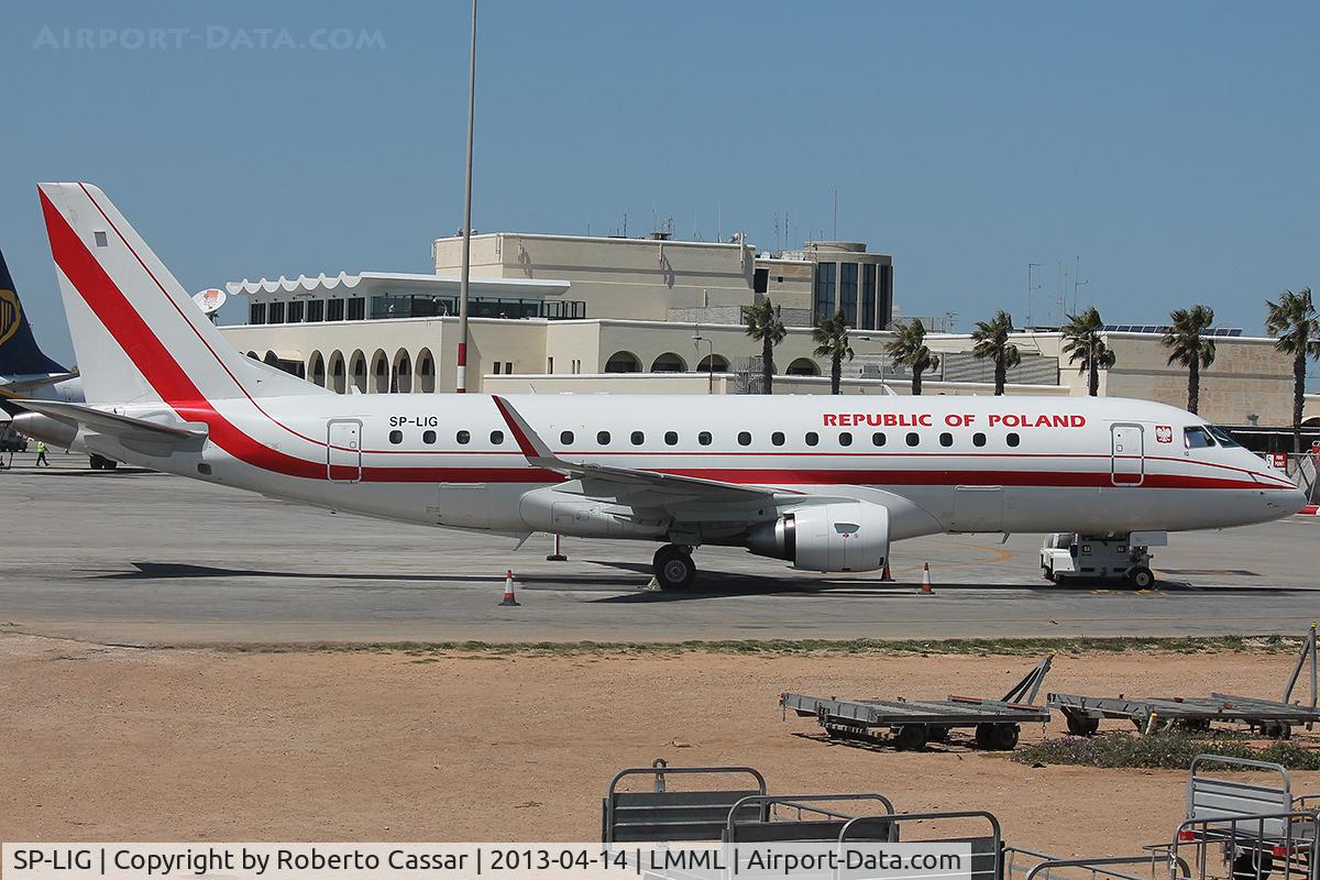 SP-LIG, 2009 Embraer 175LR (ERJ-170-200LR) C/N 17000283, Park 9