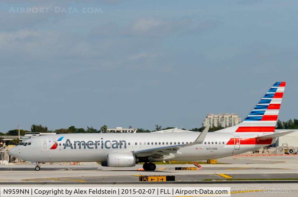 N959NN, 2014 Boeing 737-823 C/N 33329, Ft, Lauderdale