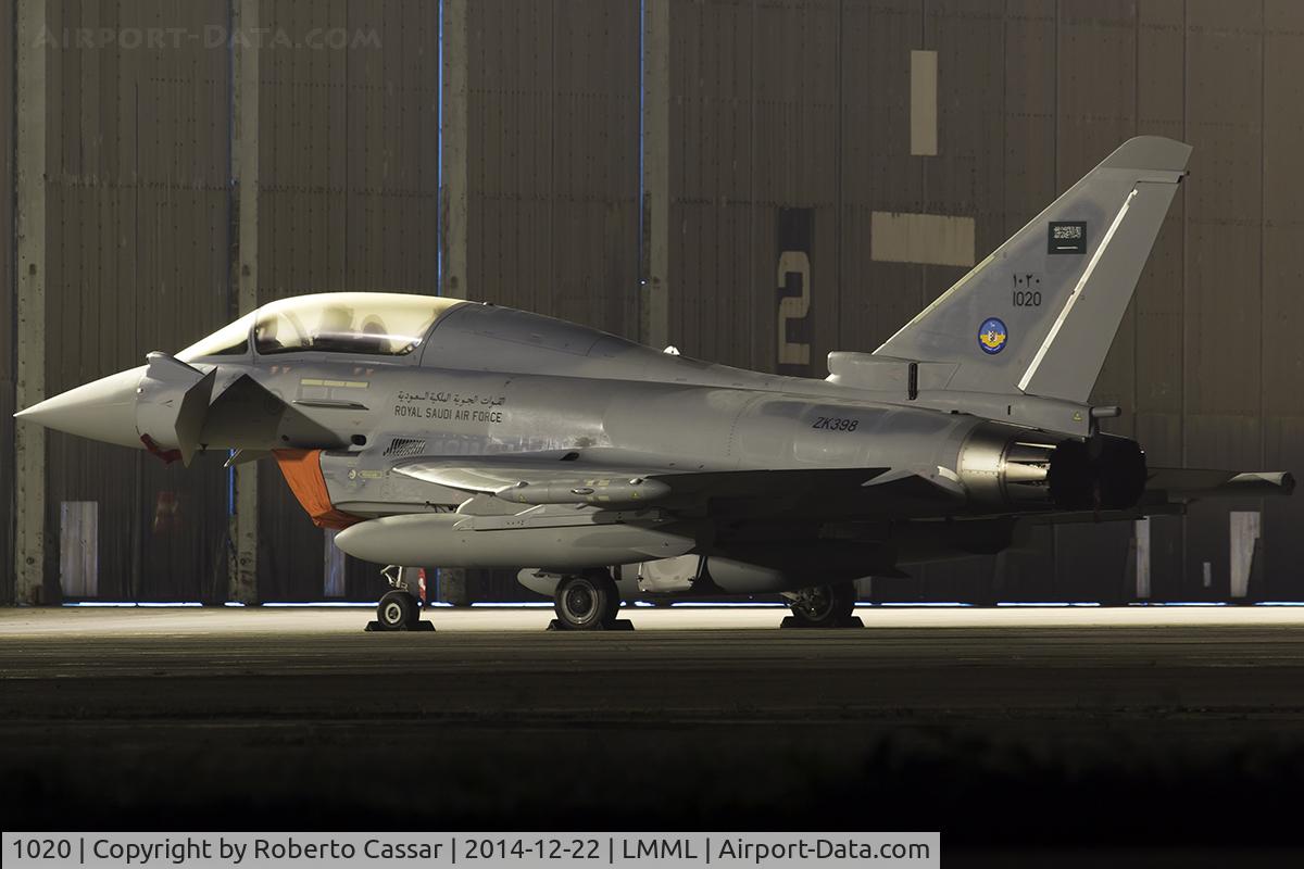 1020, 2014 Eurofighter EF-2000 Typhoon T3 C/N 424/CT017, Park 2