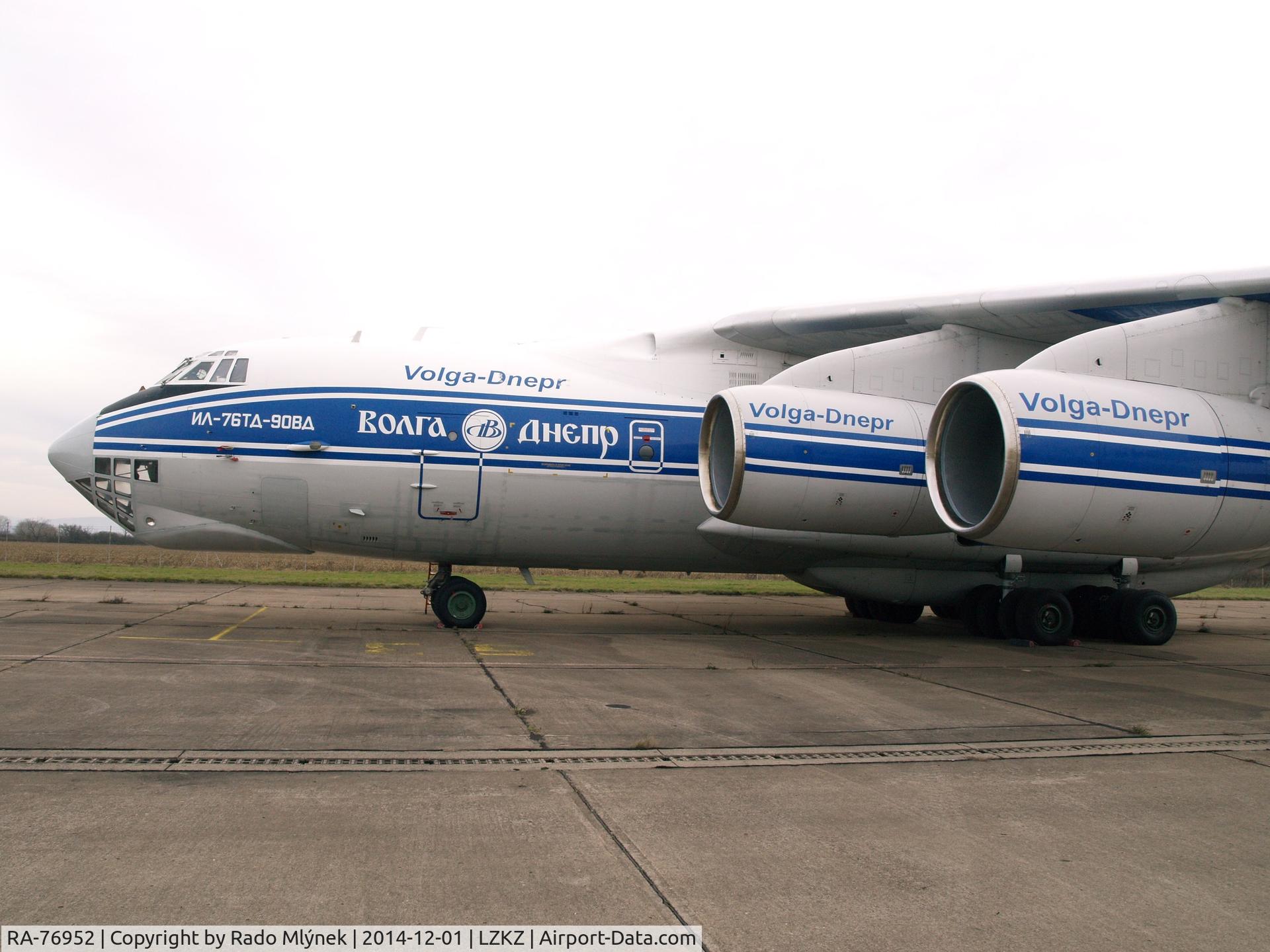 RA-76952, 2010 Ilyushin Il-76TD-90VD C/N 2093422743, Il-76T-90VD at Košice Int. Airport, Slovakia