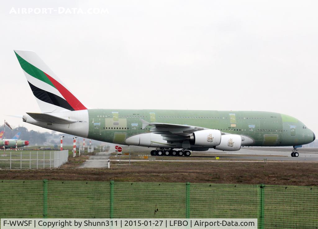F-WWSF, 2015 Airbus A380-861 C/N 0182, C/n 0182 - For Emirates as A6-EOJ