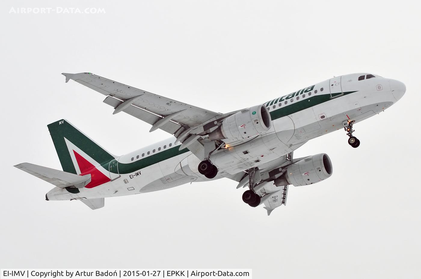 EI-IMV, 2012 Airbus A319-111 C/N 5294, Alitalia