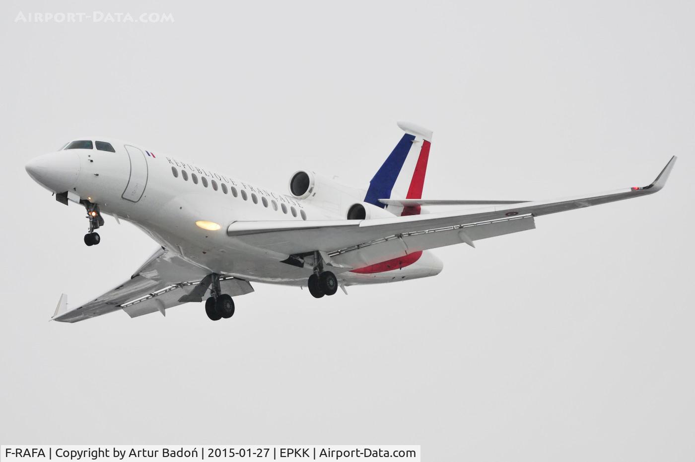 F-RAFA, 2009 Dassault Falcon 7X C/N 068, France Air Force