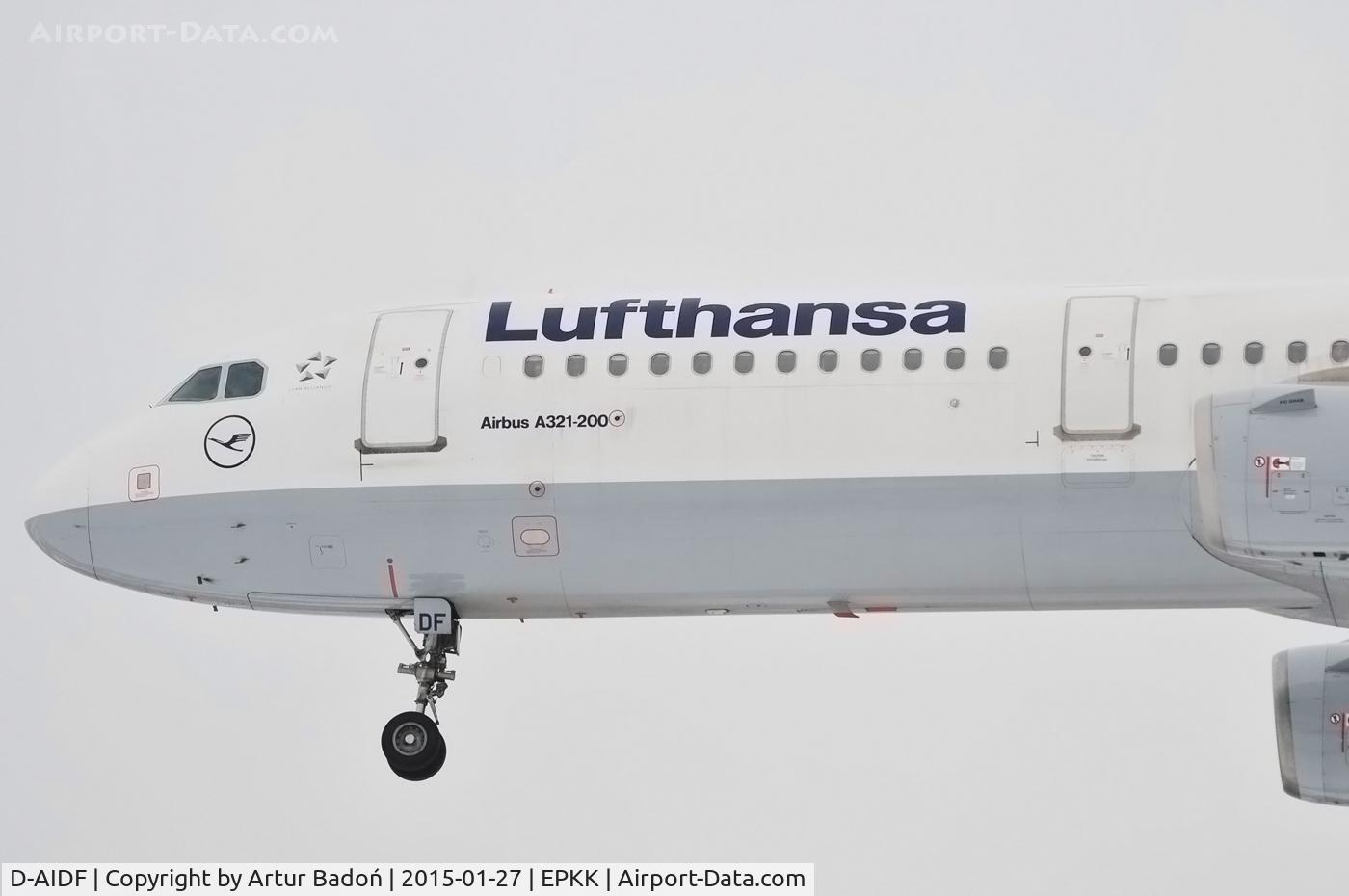 D-AIDF, 2011 Airbus A321-231 C/N 4626, Lufthansa