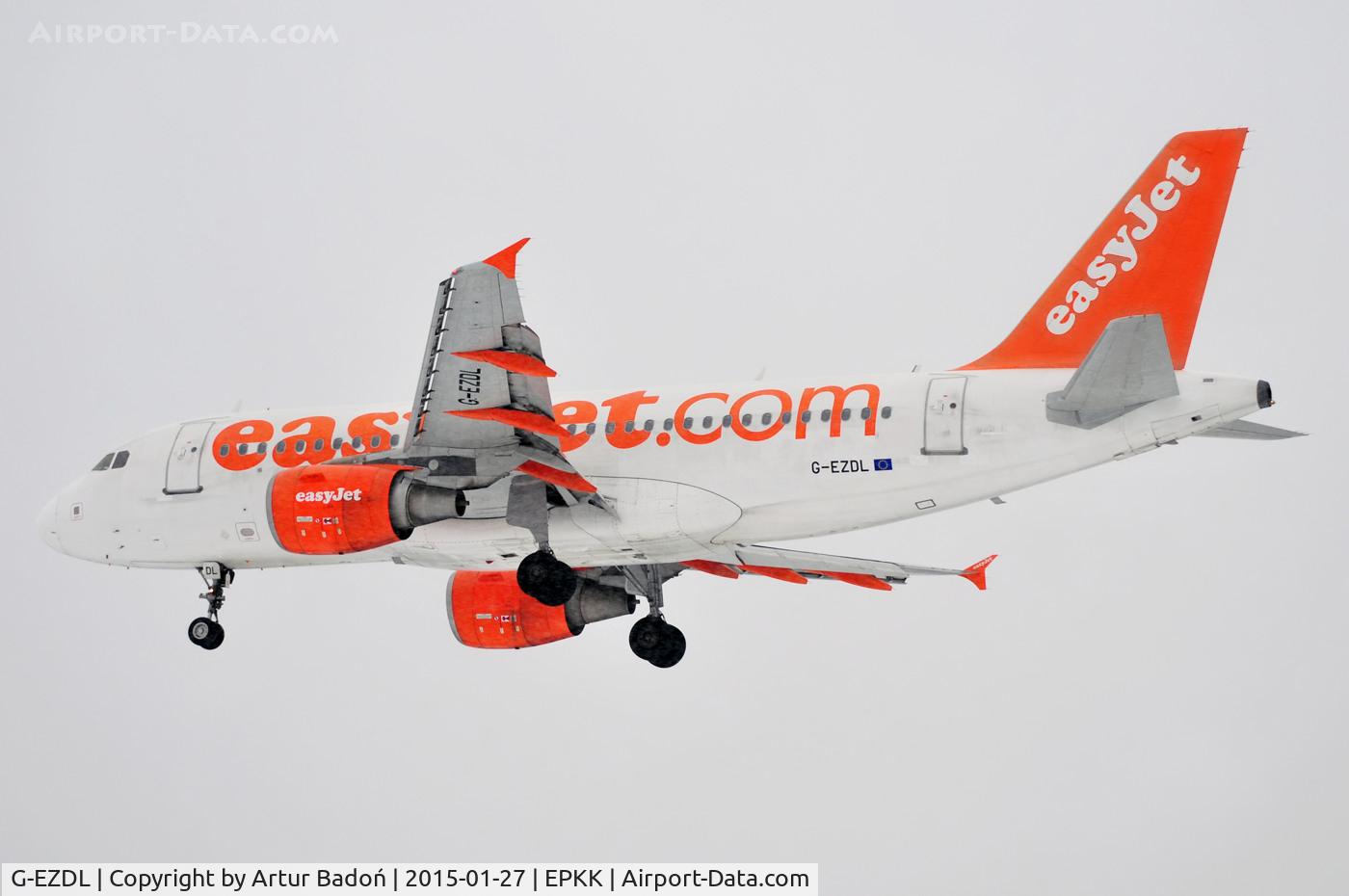 G-EZDL, 2008 Airbus A319-111 C/N 3569, EasyJet