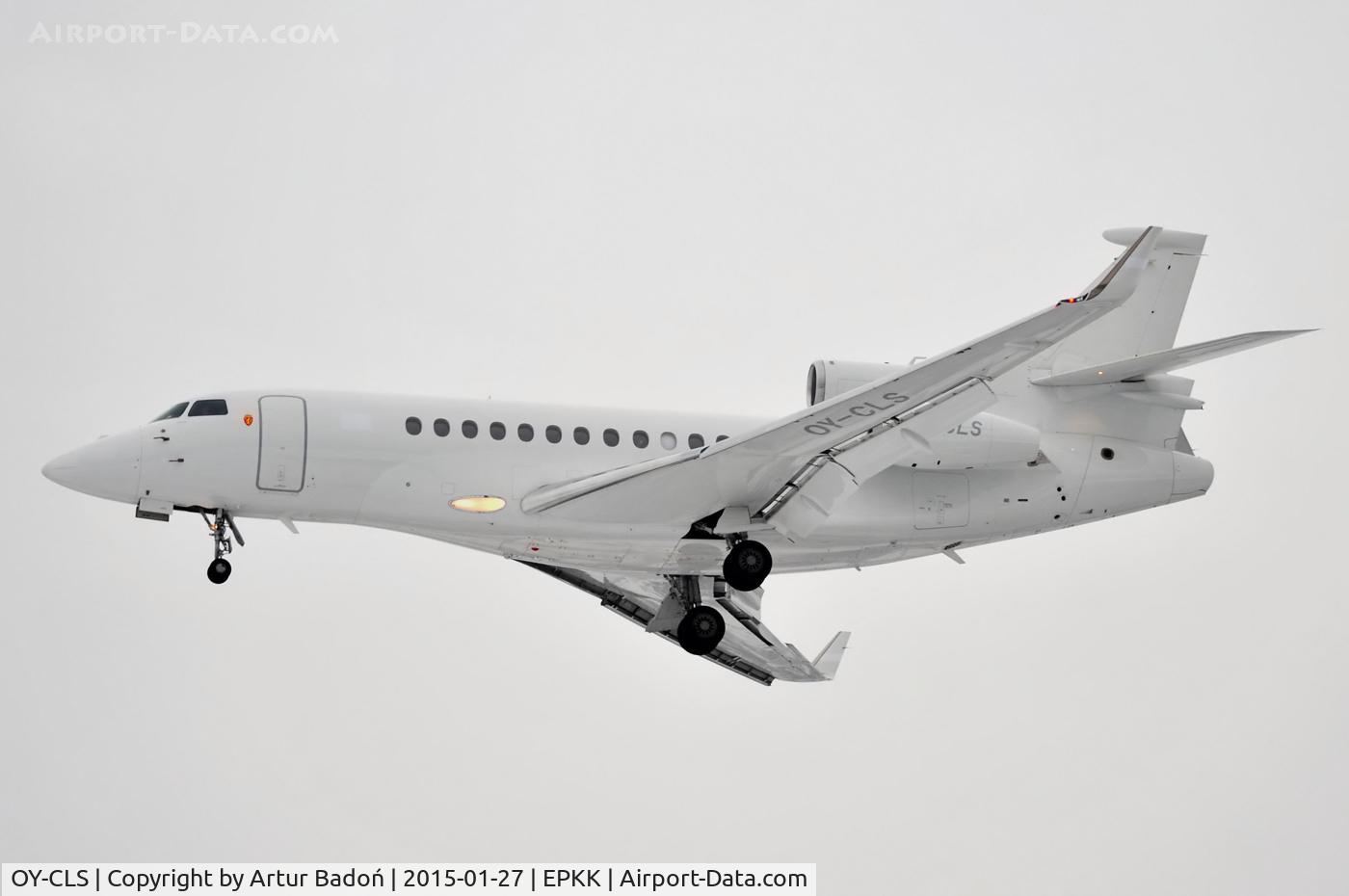 OY-CLS, 2012 Dassault Falcon 7X C/N 155, Private