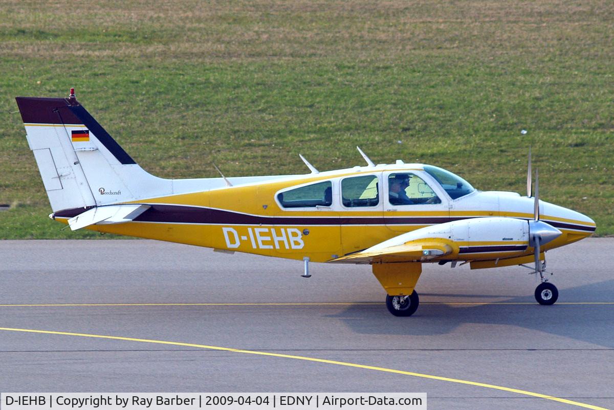 D-IEHB, Beech B55 Baron C/N TC-1961, Beech 95-B55 Baron [TC-1961] Friedrichshafen~D 04/04/2009
