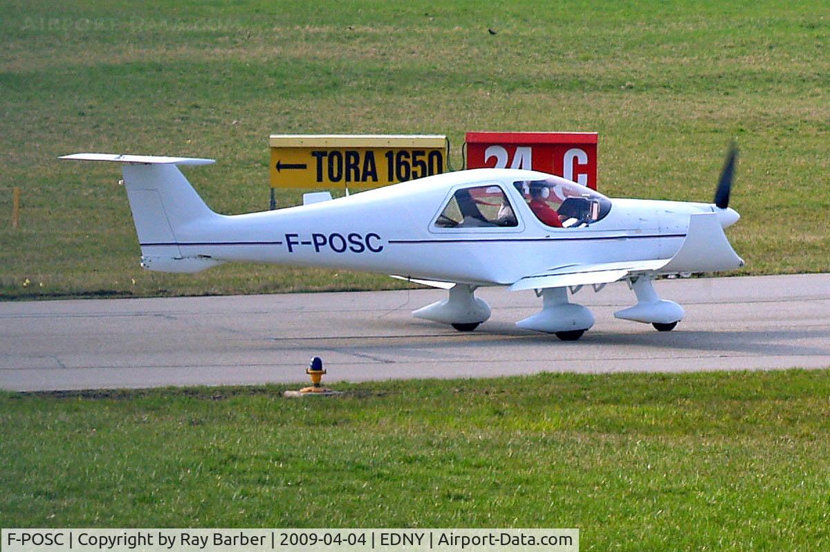 F-POSC, 2007 Dyn'Aero MCR-4S 2002 C/N 96, Dyn Aero MCR-4S 2002 [96] Friedrichshafen~D 03/04/2009