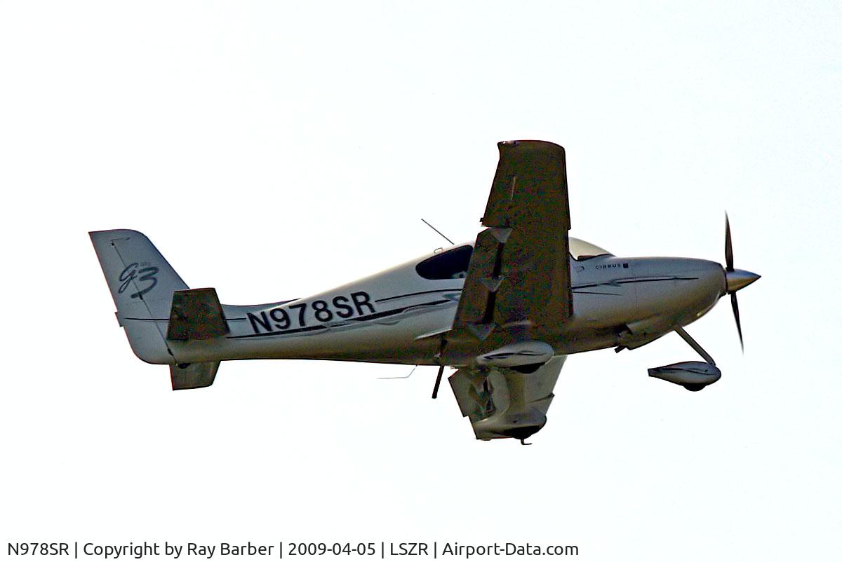 N978SR, 2007 Cirrus SR22 G3 GTS C/N 2809, Cirrus Design SR-22G3GTS [2809] Altenrhein~HB 05/04/2009