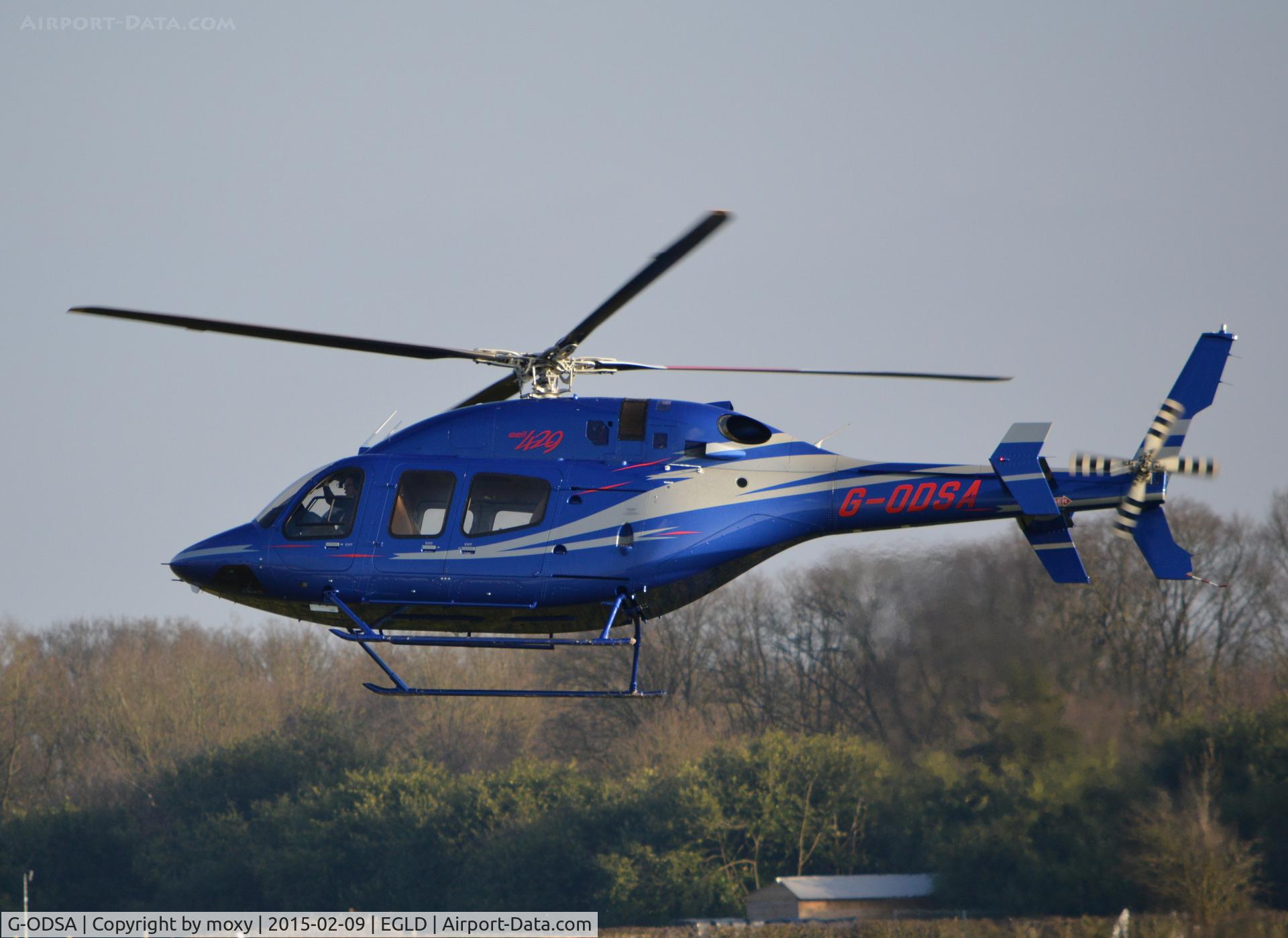G-ODSA, 2013 Bell 429 GlobalRanger C/N 57139, Bell 429 at Denham