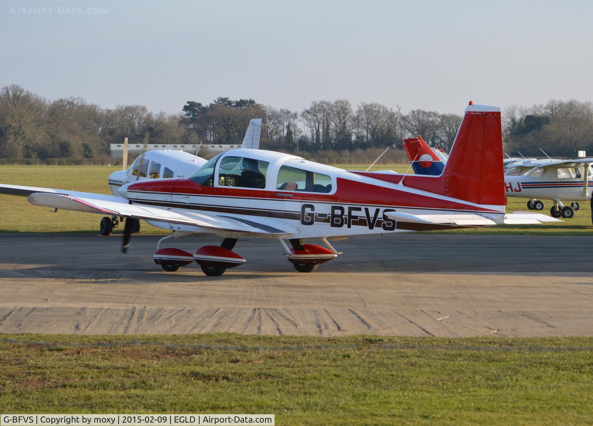 G-BFVS, 1978 Grumman American AA-5B Tiger C/N AA5B-0784, Grumman AA-5B at Denham