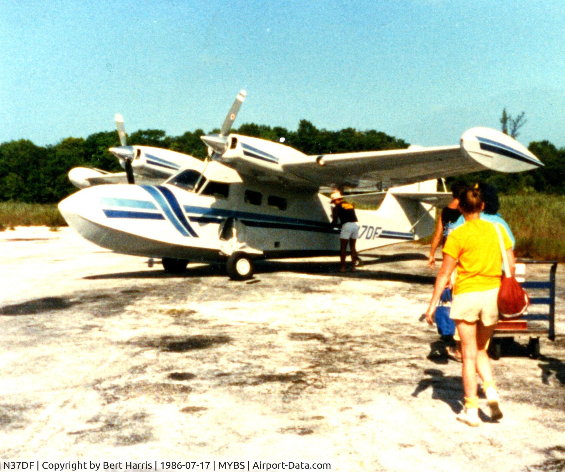 N37DF, 1941 Grumman G-44A Super Widgeon C/N 1215, This was taken in Bimini Bahamas. Took my Family over to spread my Fathers ashes on the beach where he wanted to be for eternity.