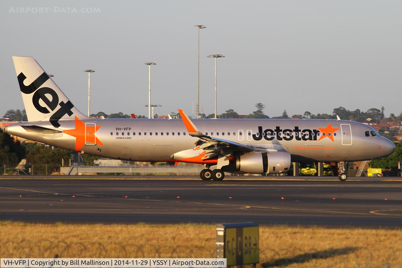VH-VFP, 2013 Airbus A320-232 C/N 5775, TAXIING FROM 34R