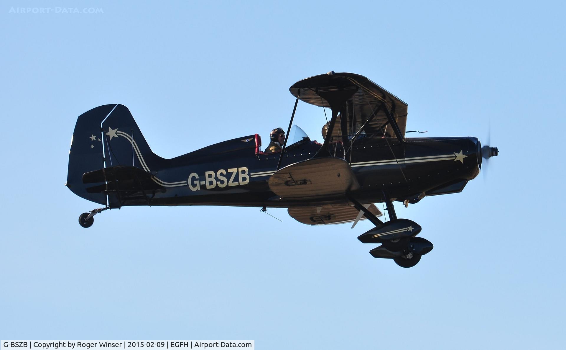 G-BSZB, 1981 Stolp SA-300 Starduster Too C/N 545, Resident biplane.