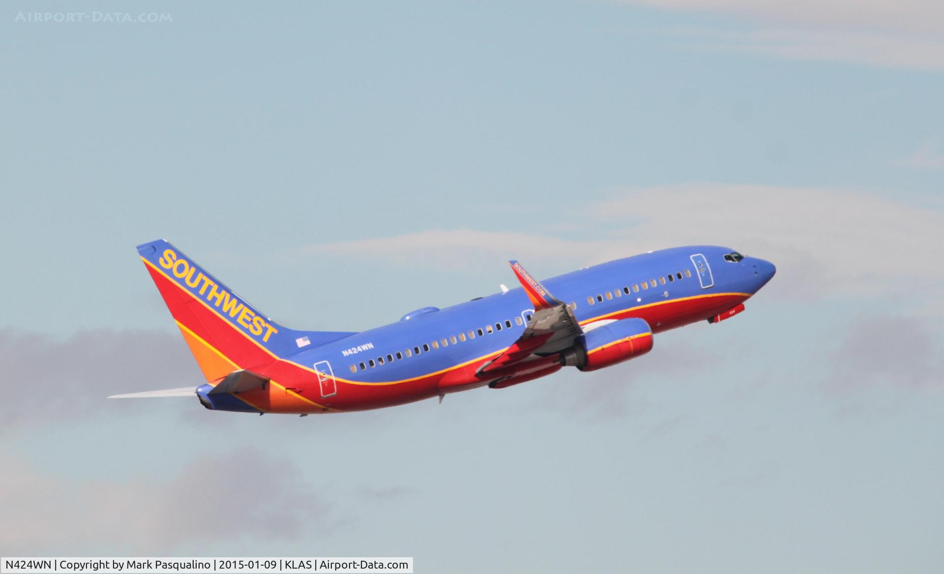 N424WN, 2002 Boeing 737-7H4 C/N 29828, Boeing 737-700