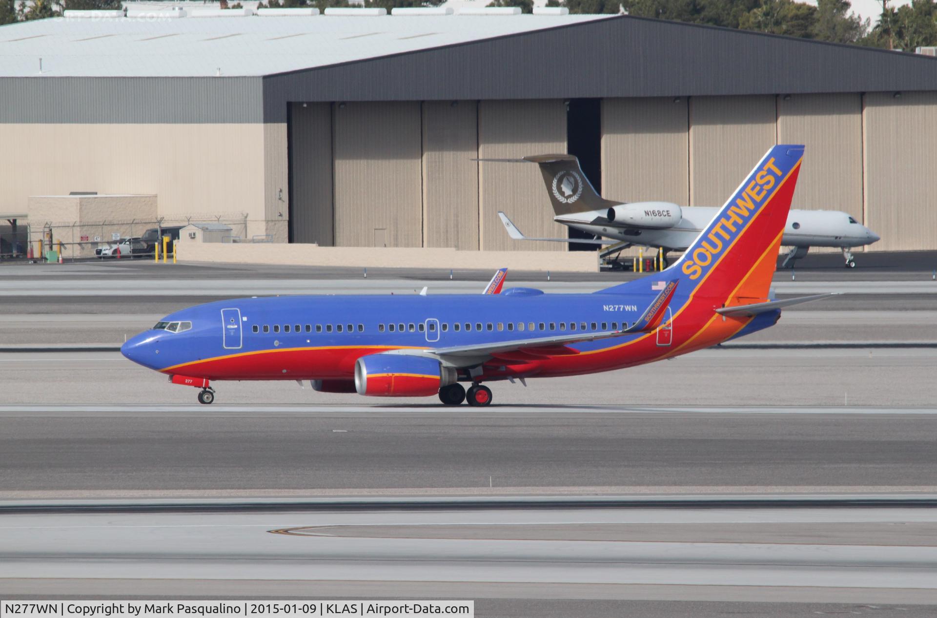 N277WN, 2007 Boeing 737-7H4 C/N 32531, Boeing 737-700