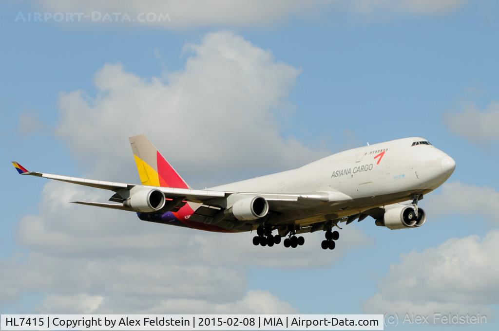 HL7415, 1993 Boeing 747-48EM(BDSF) C/N 25777, Miami