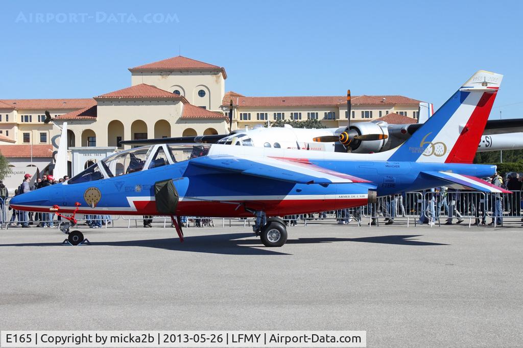 E165, Dassault-Dornier Alpha Jet E C/N E165, Parking