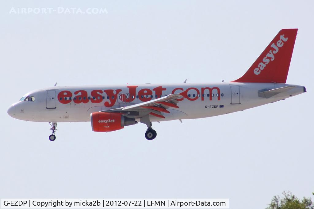 G-EZDP, 2008 Airbus A319-111 C/N 3675, Landing